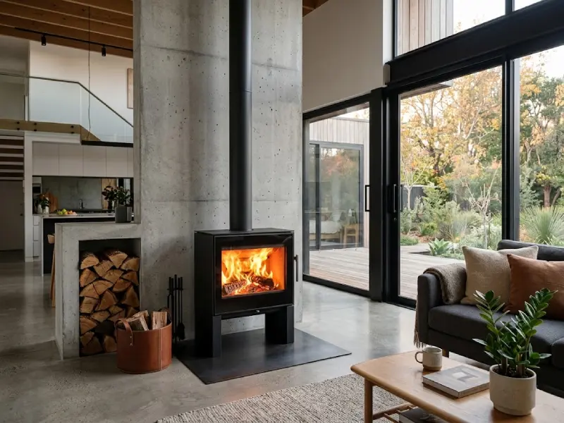 Poêle à bois en Alsace